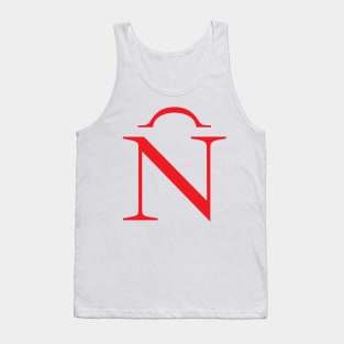 Capital letter eñe in Ibarra Real (red) Tank Top